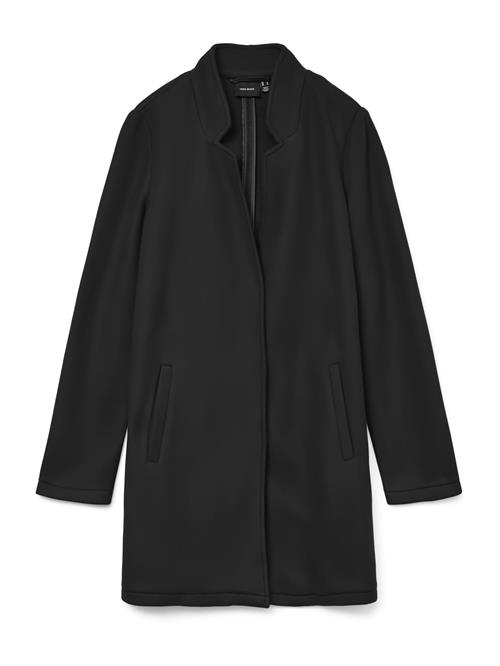 VERO MODA Overgangsfrakke 'VMBRUSHEDKATRINE'  sort