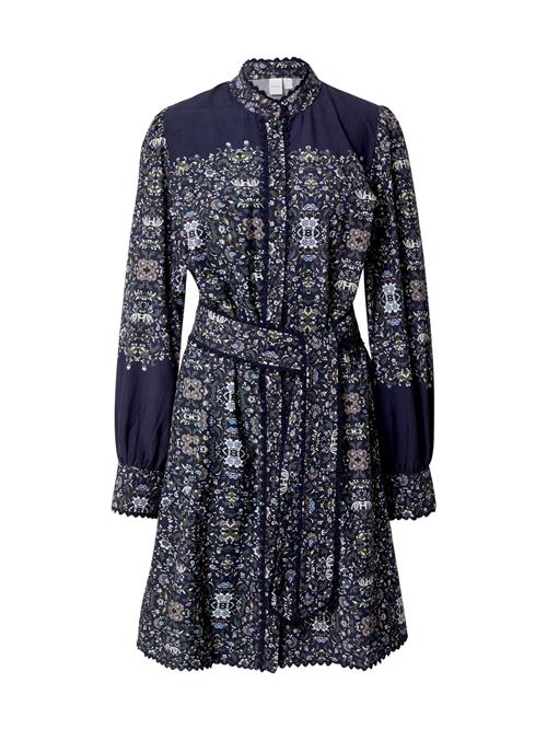 YAS Kjole  navy / lyseblå / gran