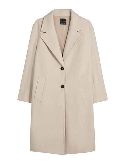 Bershka Overgangsfrakke  beige