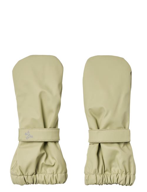 Rain Mittens Rily Wheat Green