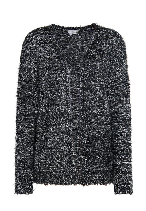 Usha Cardigan 'Lurea'  sort / offwhite