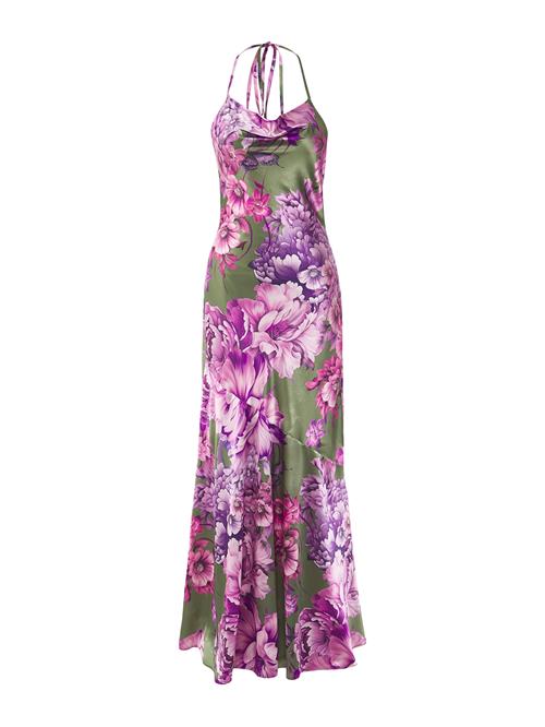 Trendyol Festkjole  khaki / lilla / lavendel / orkidee