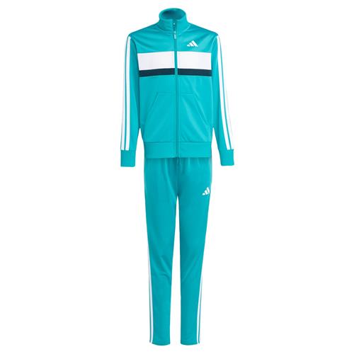 ADIDAS SPORTSWEAR Træningsdragt 'Seasonal Essentials Tiberio'  turkis / sort / hvid