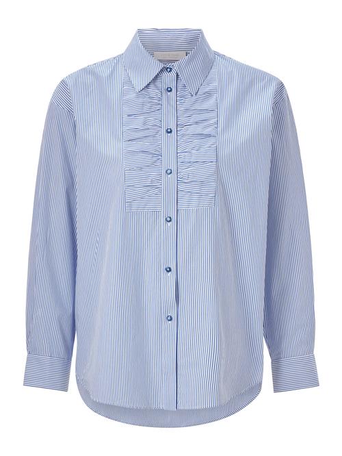 Rich & Royal Bluse  blå / himmelblå