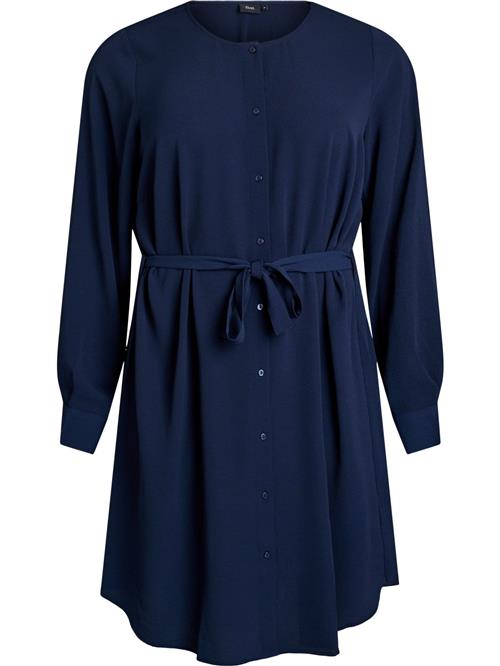 Zizzi Blusekjole 'VANNI'  navy