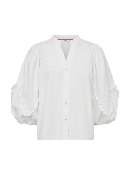 Se NÜMPH Bluse 'NUAIKO'  hvid ved About You