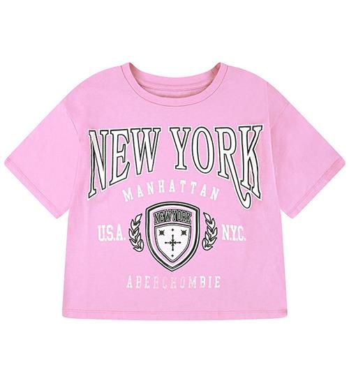 Abercrombie & Fitch T-shirt - Begonia Pink