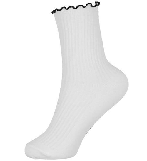 LMTD Strømper - NlfHenry - Bright White/Sort