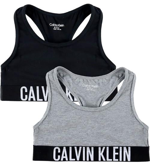 Calvin Klein Toppe - 2-pak - PVH Black/Gråmeleret