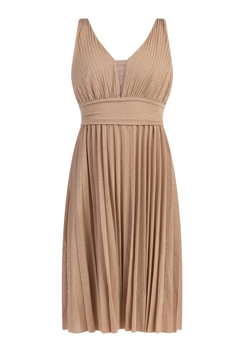 faina Coctailkjole  chamois / guld