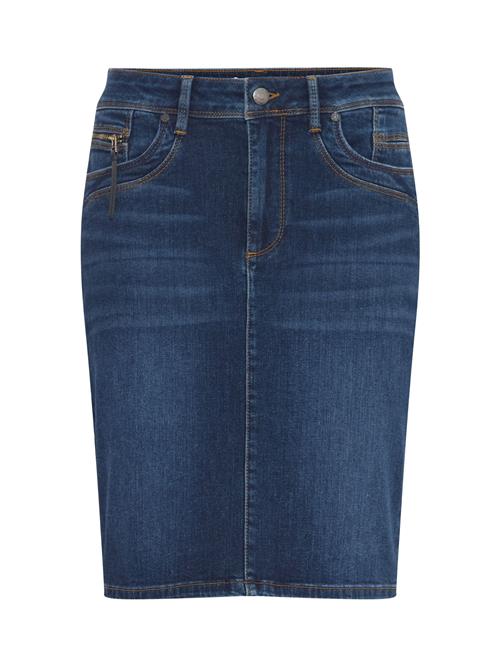 PULZ Jeans Nederdel 'Karolina'  blue denim