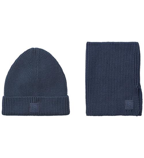 Liewood Gavesæt - Hue/Halsedisse - Lina - Classic Navy