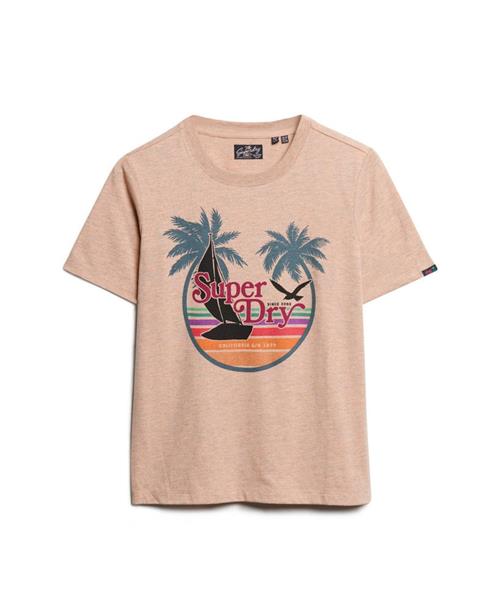 Superdry Shirts  blå / lyserød / mørk pink / sort