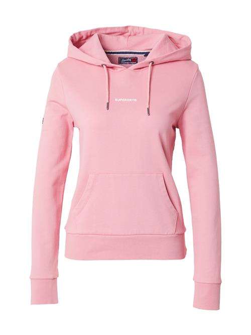 Superdry Sweatshirt  rosé / sort / hvid