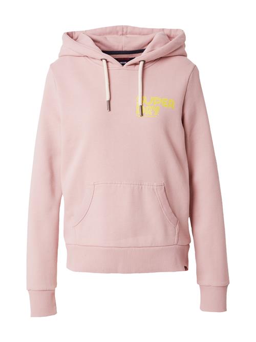 Superdry Sweatshirt  gul / lyserød
