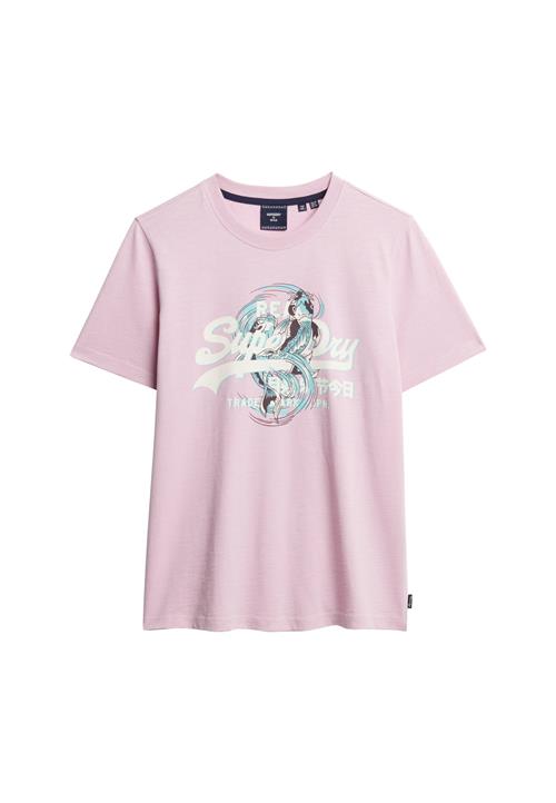 Superdry Shirts  turkis / blomme / sort / hvid