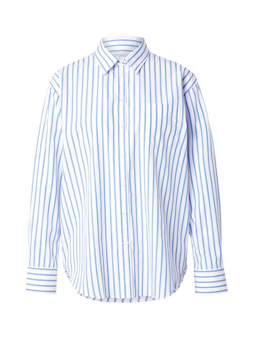 GANT Bluse  blå / hvid