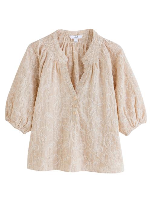 Next Bluse  beige / naturhvid