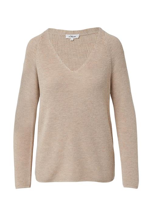 s.Oliver Pullover  beige