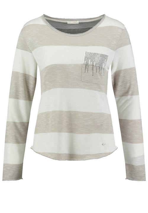 Se Key Largo Shirts 'Niagara'  beige / hvid ved About You
