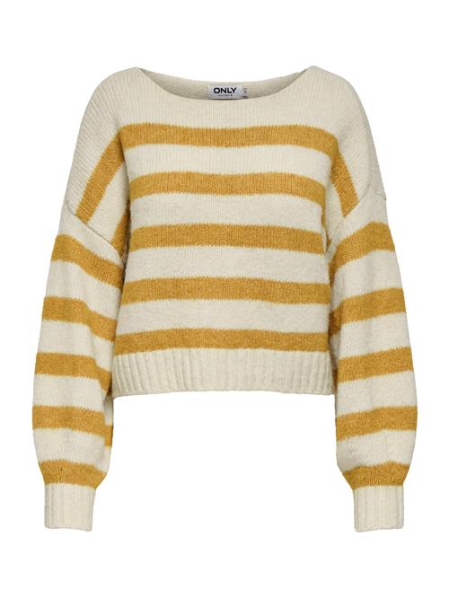 ONLY Pullover 'ONLAYA'  ecru / sepia