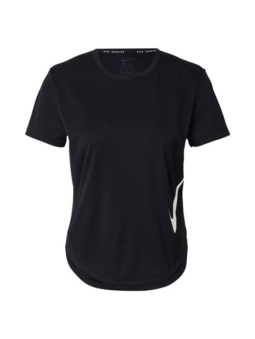 NIKE Funktionsbluse 'Tempo Swoosh'  sort / hvid