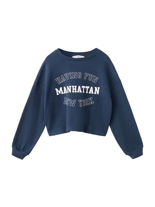 MANGO KIDS Bluser & t-shirts  marin / hvid