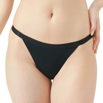 adidas Trusser 3P Sport Active Essentials Cotton Tanga Sort bomuld X-Small Dame