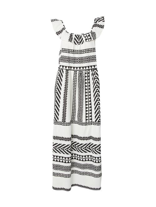 VERO MODA Sommerkjole  sort / hvid