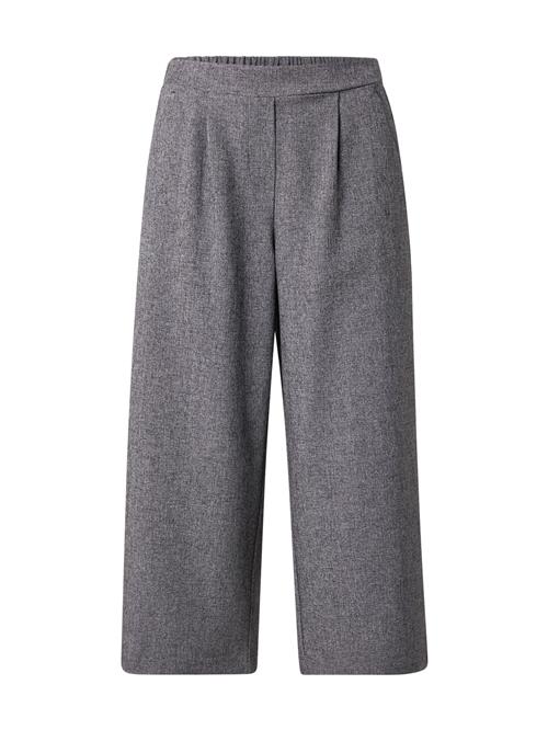 Se VERO MODA Bukser med lægfolder 'VMANNI'  sort-meleret ved About You