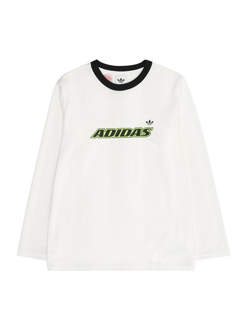 ADIDAS ORIGINALS Shirts  grøn / sort / hvid