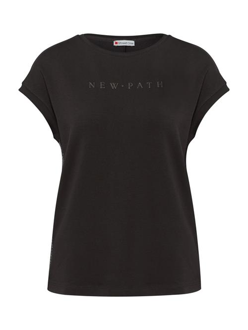 STREET ONE Shirts  mørkebrun / platin
