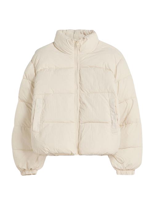 Bershka Vinterjakke  uldhvid