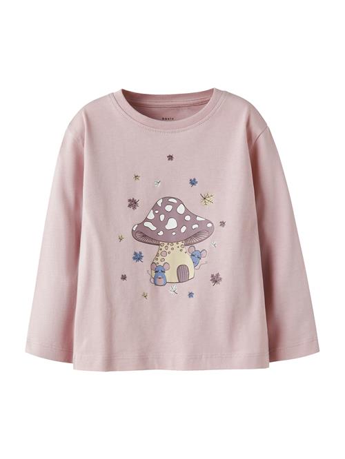 NAME IT Bluser & t-shirts 'NMFVEEN'  beige / blå / lysviolet