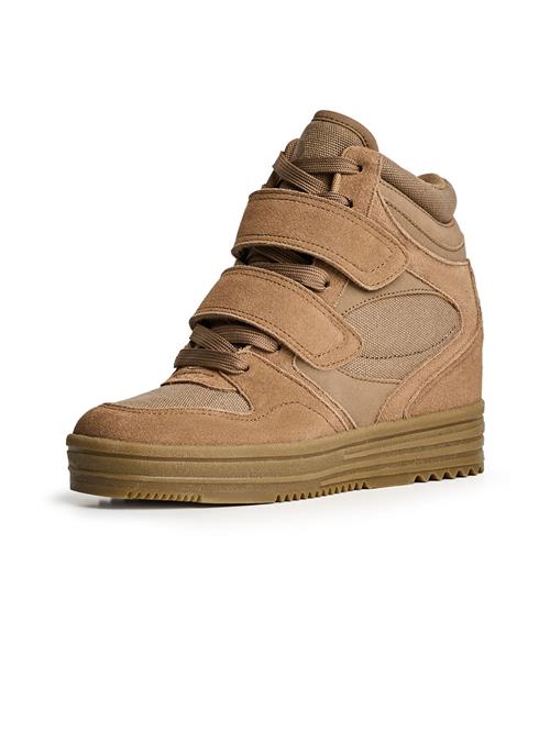 Bershka Sneaker high  cappuccino