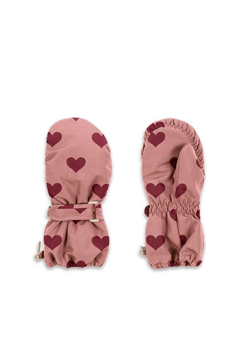 Konges Sløjd Nohr Snow Mittens Print Amour Pink Nohr Snow Mittens Print Amour Pink 12-18M  Lyserød  12-18 måneder  kvinde