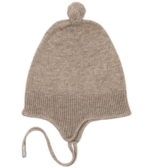Konges Sløjd Hue - Uld - Strik - Mattou - Light Brown