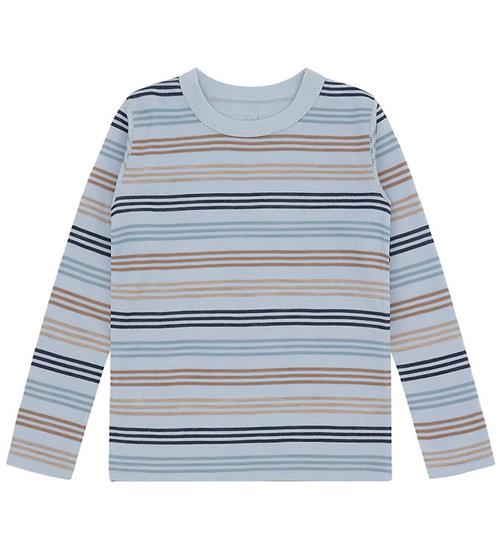 Hust and Claire Bluse - Uld/Bambus Viskose - Abba - Baby Blue
