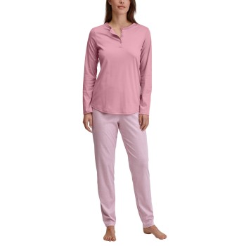 Calida Striped Dreams Long Pyjamas Lyseviolet bomuld Medium Dame