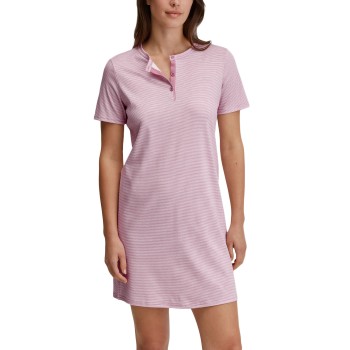 Calida Striped Dreams Sleepshirt Lyseviolet bomuld X-Small Dame