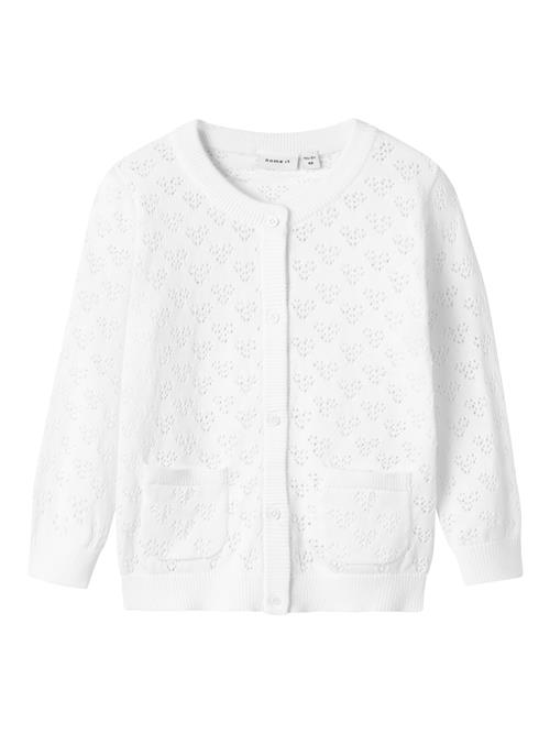Se NAME IT Cardigan 'NMFFELOTTE'  hvid ved About You