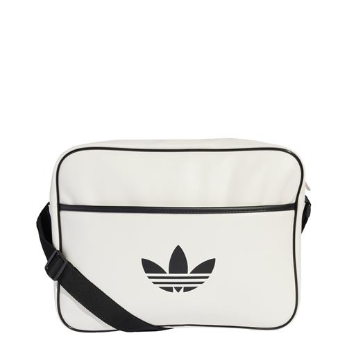 ADIDAS ORIGINALS Skuldertaske 'Airliner'  sort / hvid
