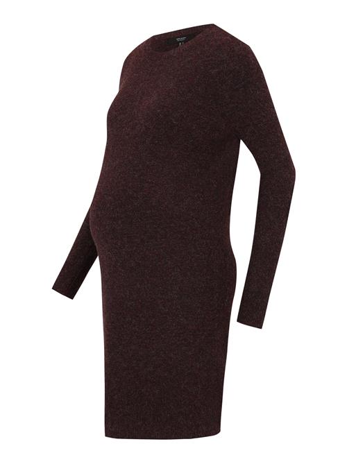 Vero Moda Maternity Strikkjole 'VMMDOFFY'  vinrød
