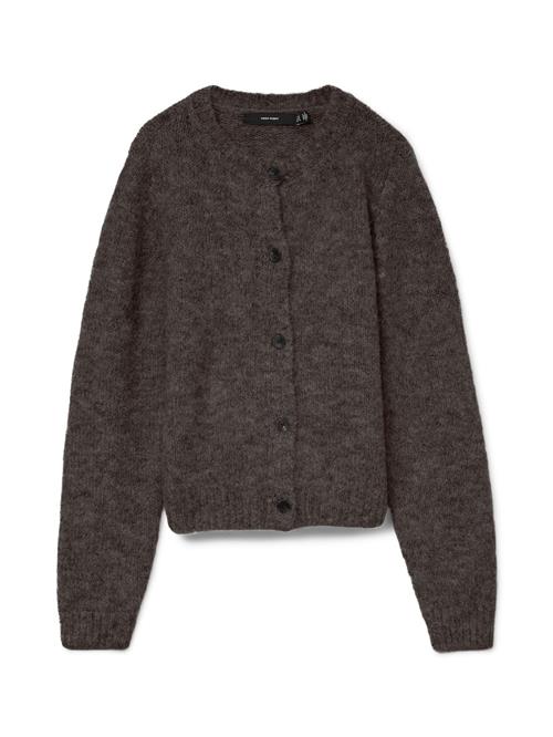 Se VERO MODA Cardigan 'VMNOVAH'  mørkebrun ved About You