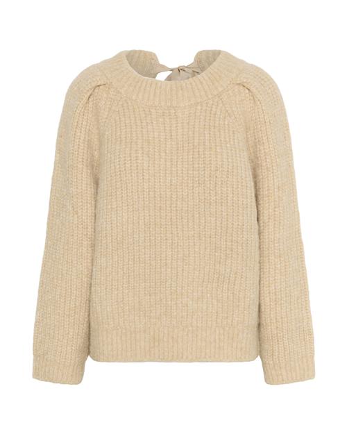 SOAKED IN LUXURY Pullover 'Pleoni'  beige