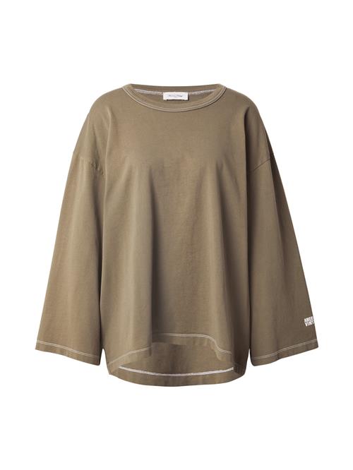 AMERICAN VINTAGE Shirts 'FIZVALLEY'  cappuccino / hvid