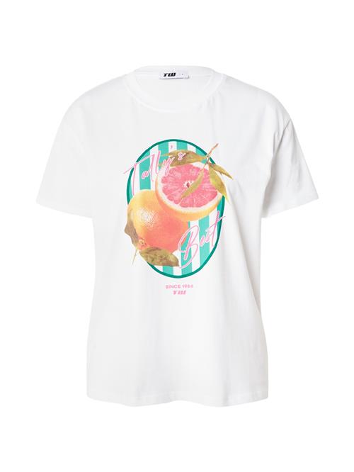 Se Tally Weijl Shirts  grøn / orange / lys pink / hvid ved About You