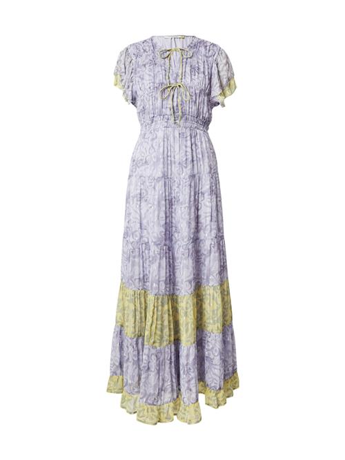 SCOTCH & SODA Kjole  gul / pastellilla / mørkelilla