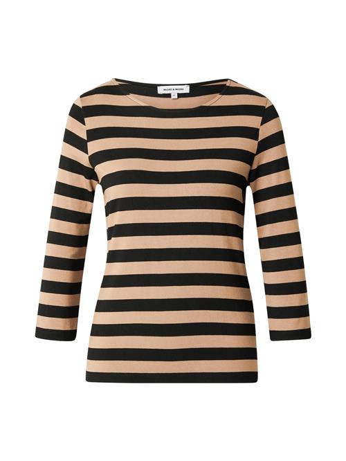 MORE & MORE Shirts  camel / sort