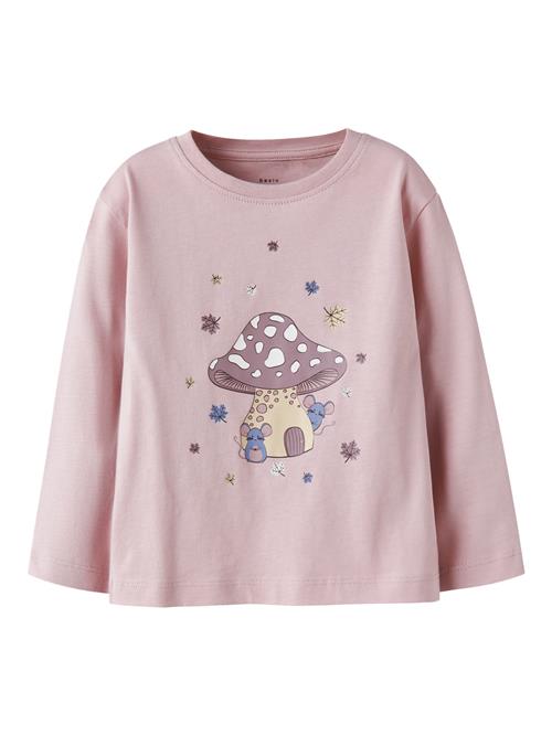 NAME IT Langærmet Bluse Veen Burnished Lilac Mushroom